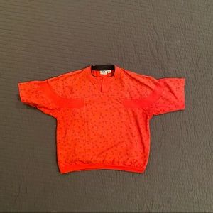 Vintage button up tee